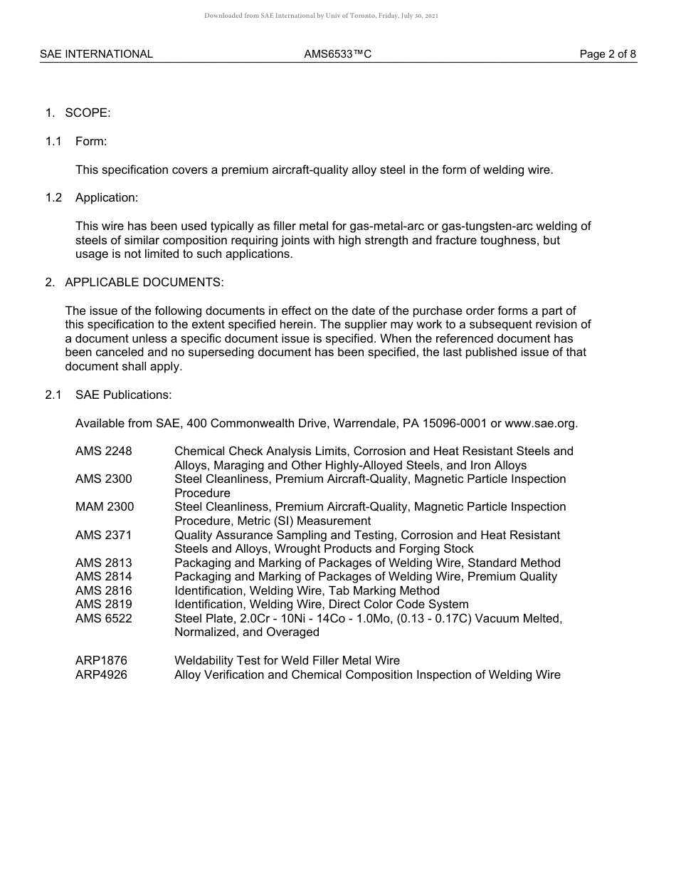 SAE AMS 6533C-2020.pdf_第2页