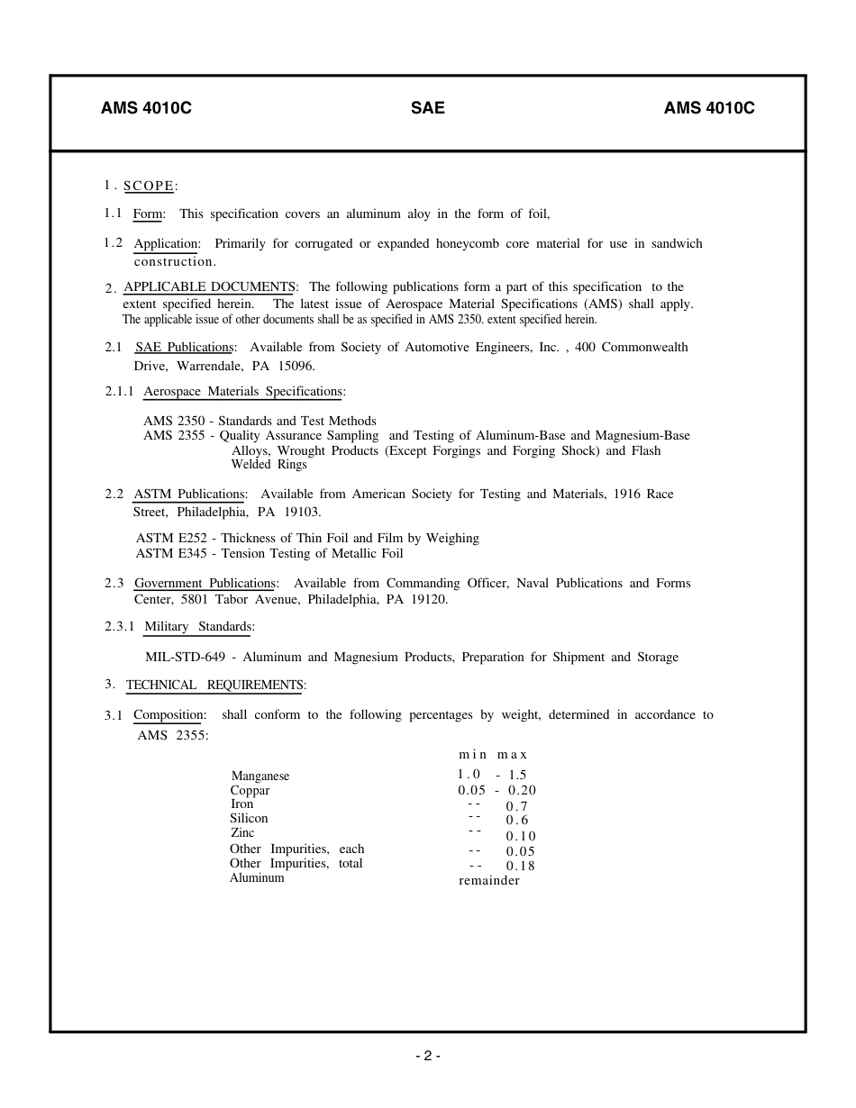SAE AMS 4010C-2006.pdf_第2页