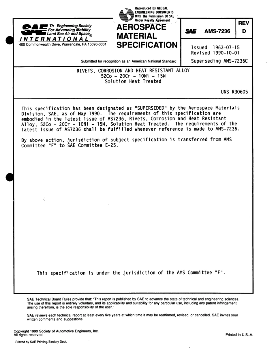 SAE AMS 7236D-1990 scan.pdf_第1页