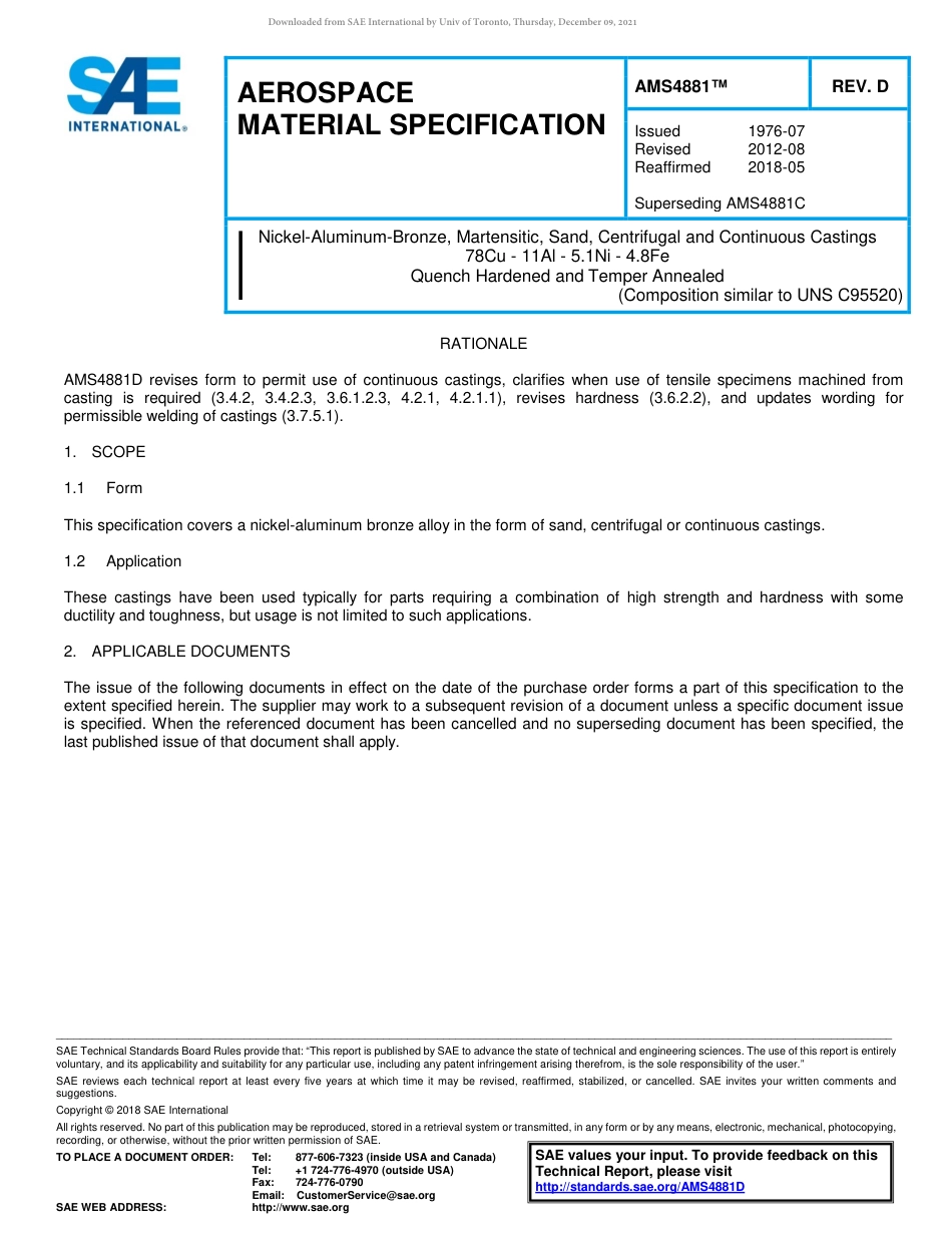 SAE AMS 4881D-2018.pdf_第1页