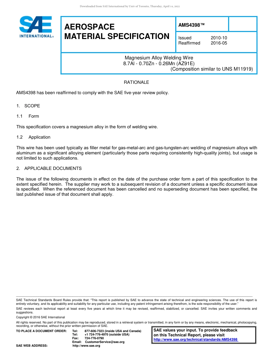 SAE AMS 4398-2016.pdf_第1页