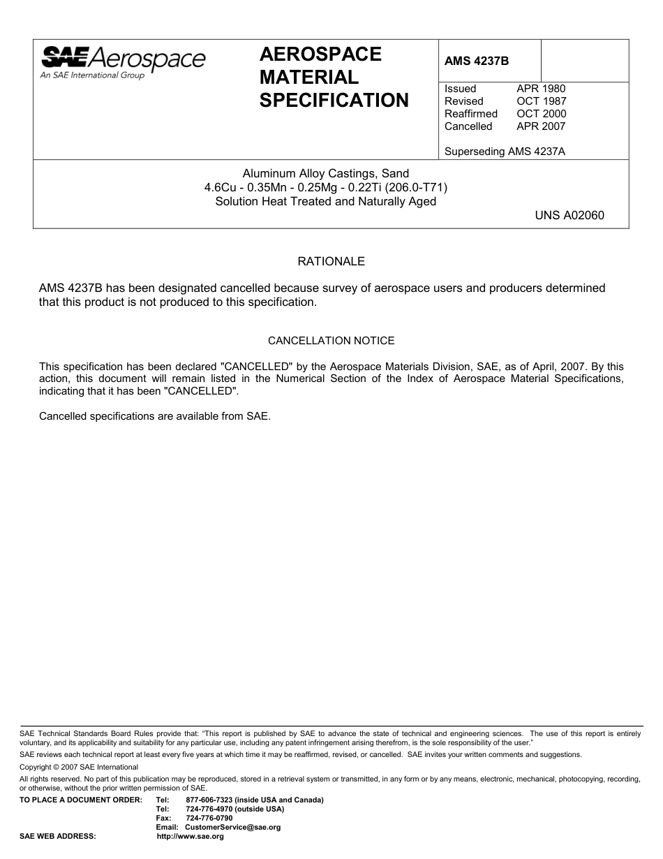SAE AMS 4237B-2007.pdf_第1页