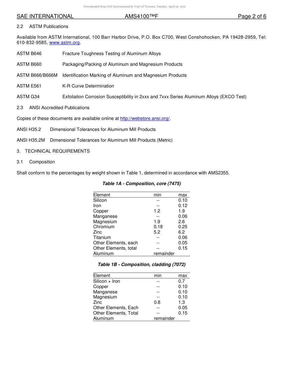 SAE AMS 4100F-2016.pdf_第2页