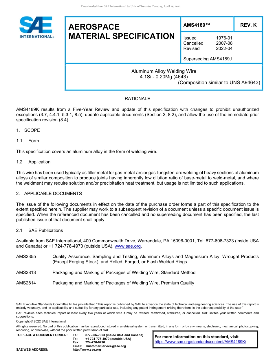 SAE AMS 4189K-2022.pdf_第1页