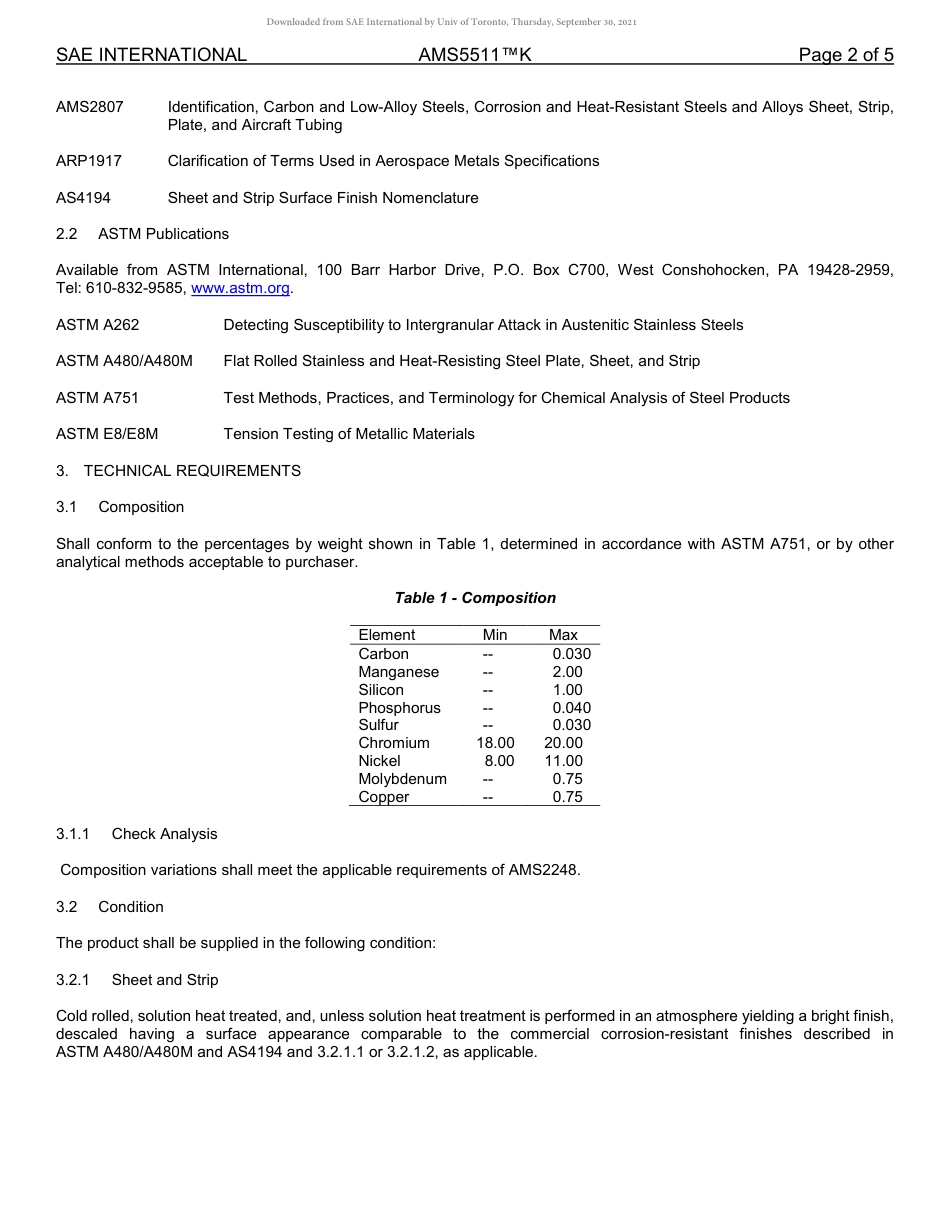 SAE AMS 5511K-2019.pdf_第2页