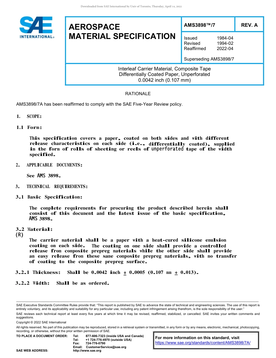 SAE AMS 3898-7A-2022.pdf_第1页