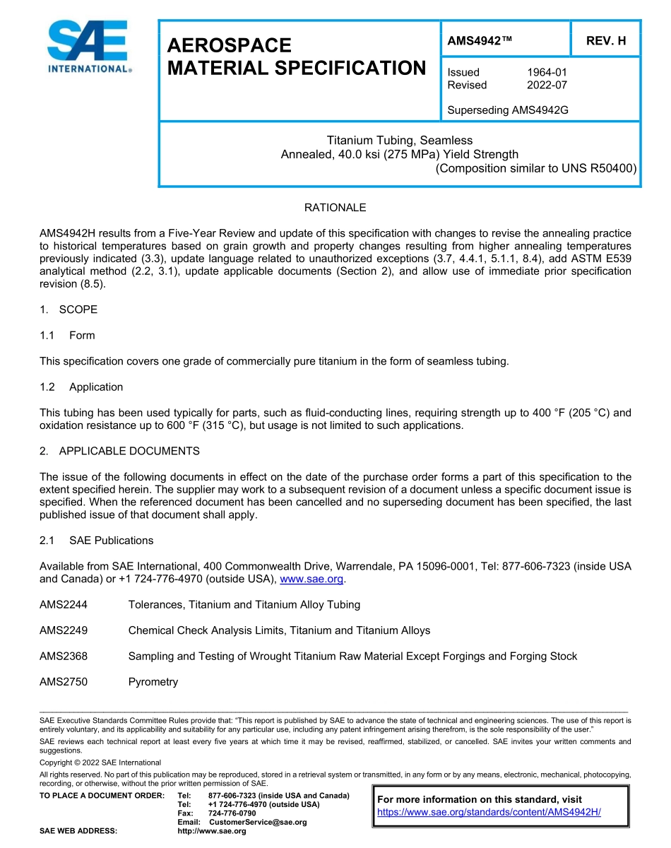 SAE AMS 4942H-2022.pdf_第1页