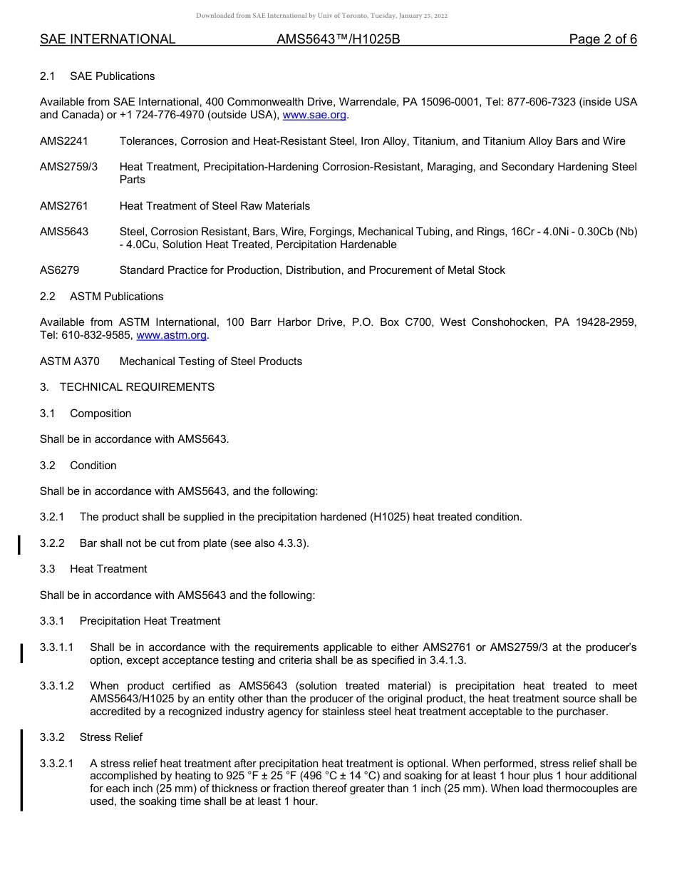 SAE AMS 5643-H1025B-2022.pdf_第2页