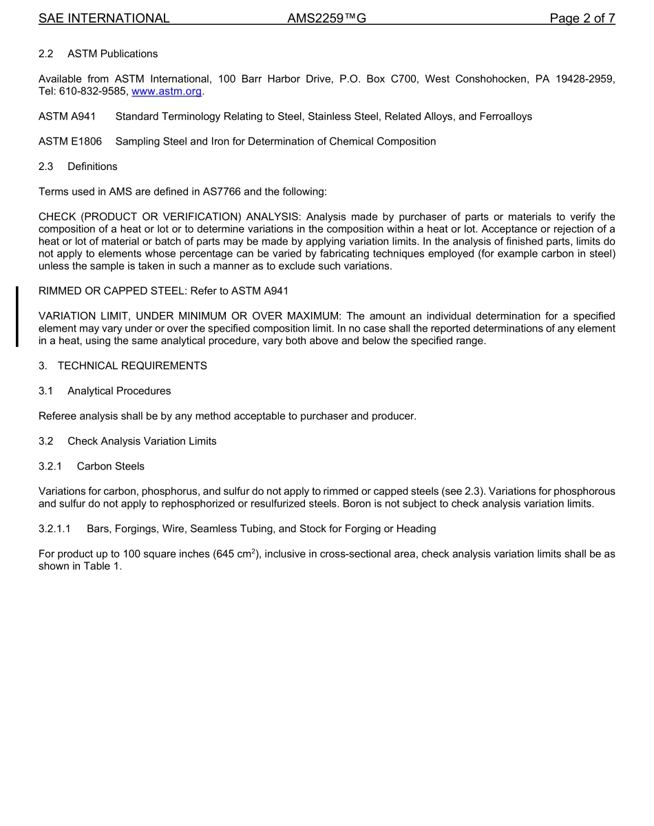 SAE AMS 2259G-2023.pdf_第2页