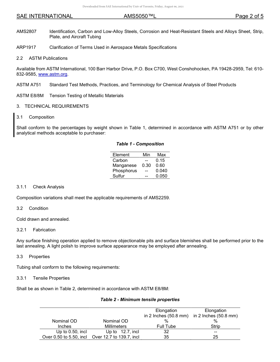 SAE AMS 5050L-2020.pdf_第2页