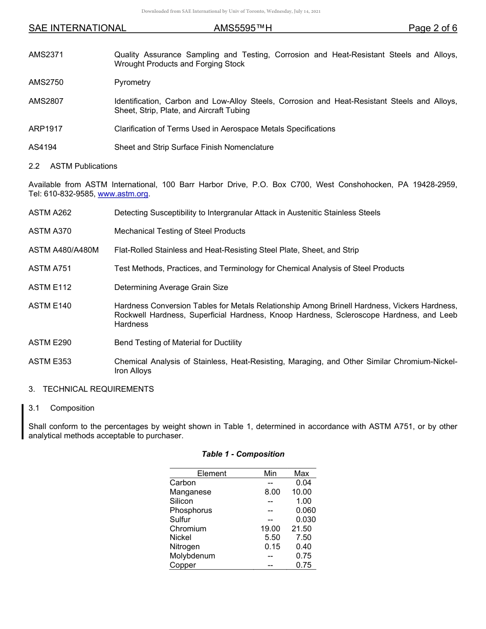 SAE AMS 5595H-2021.pdf_第2页