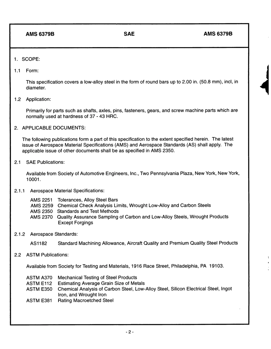 SAE AMS 6379B-2001 scan.pdf_第2页