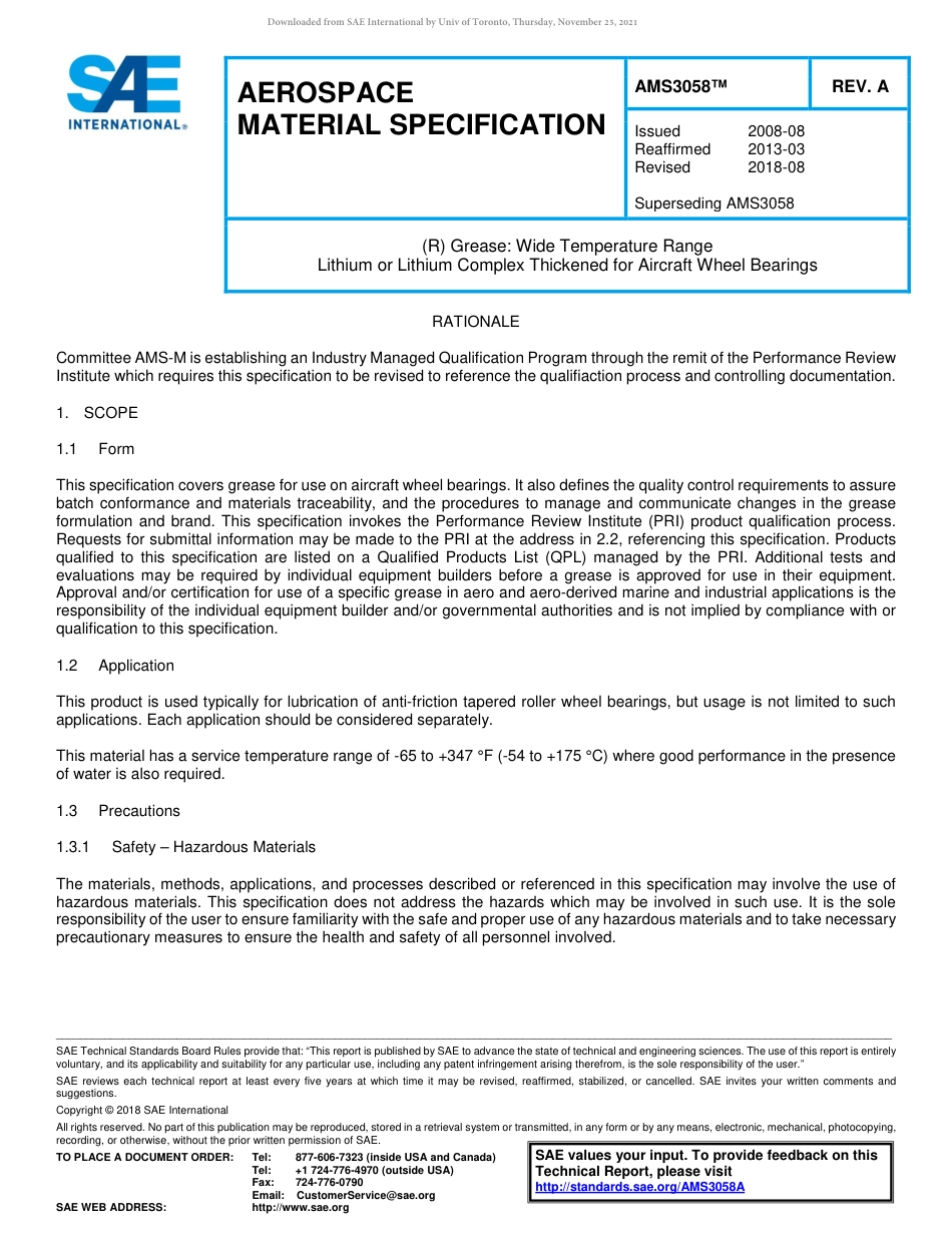 SAE AMS 3058A-2018.pdf_第1页
