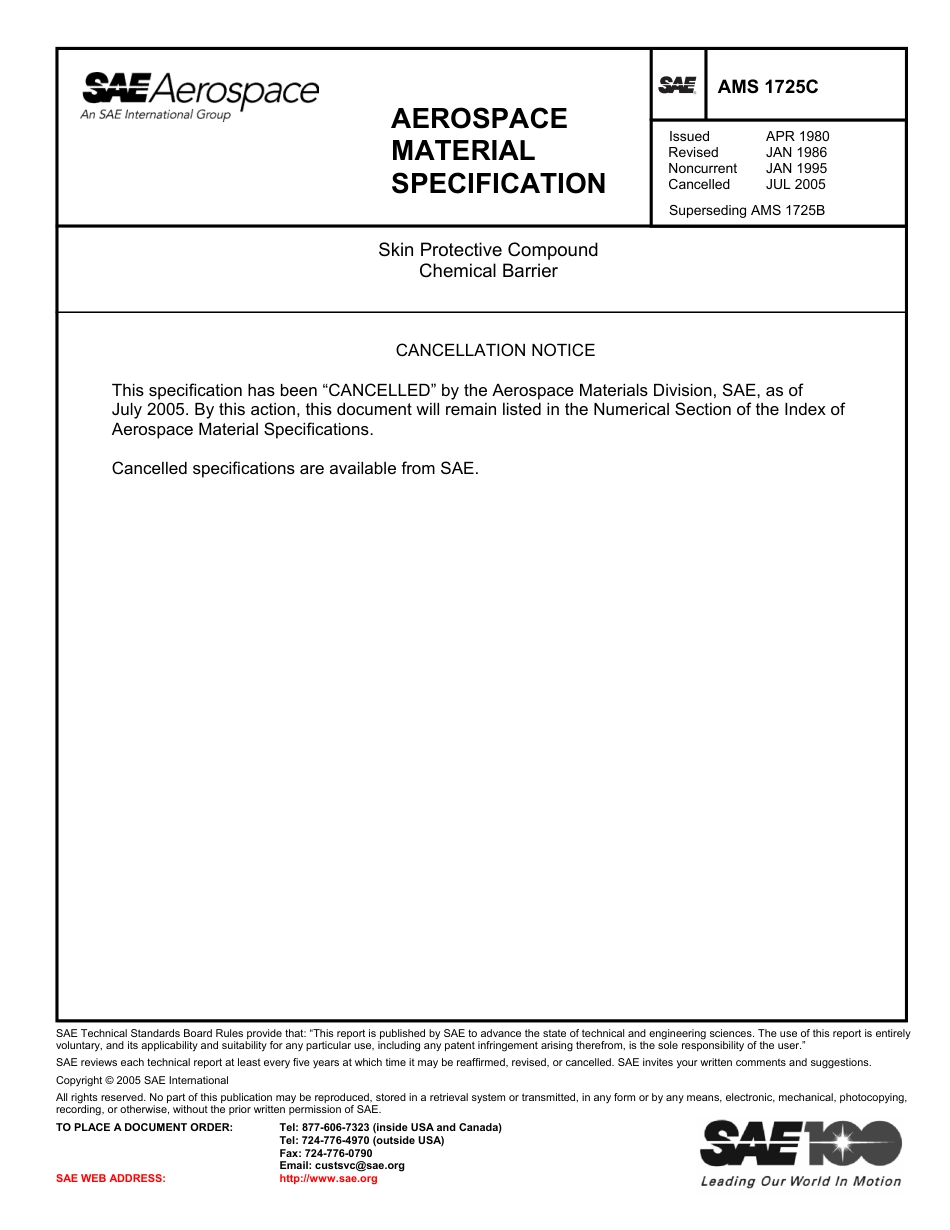 SAE AMS 1725C-2005.pdf_第1页