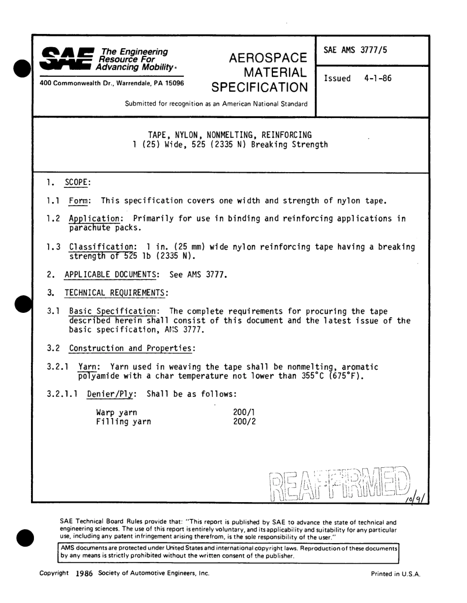 SAE AMS 3777-5B-1995 scan.pdf_第2页
