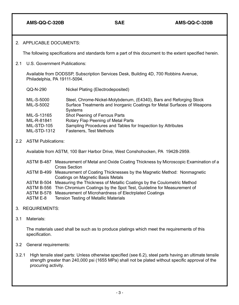 SAE AMS-QQ-C-320B-2008.pdf_第3页