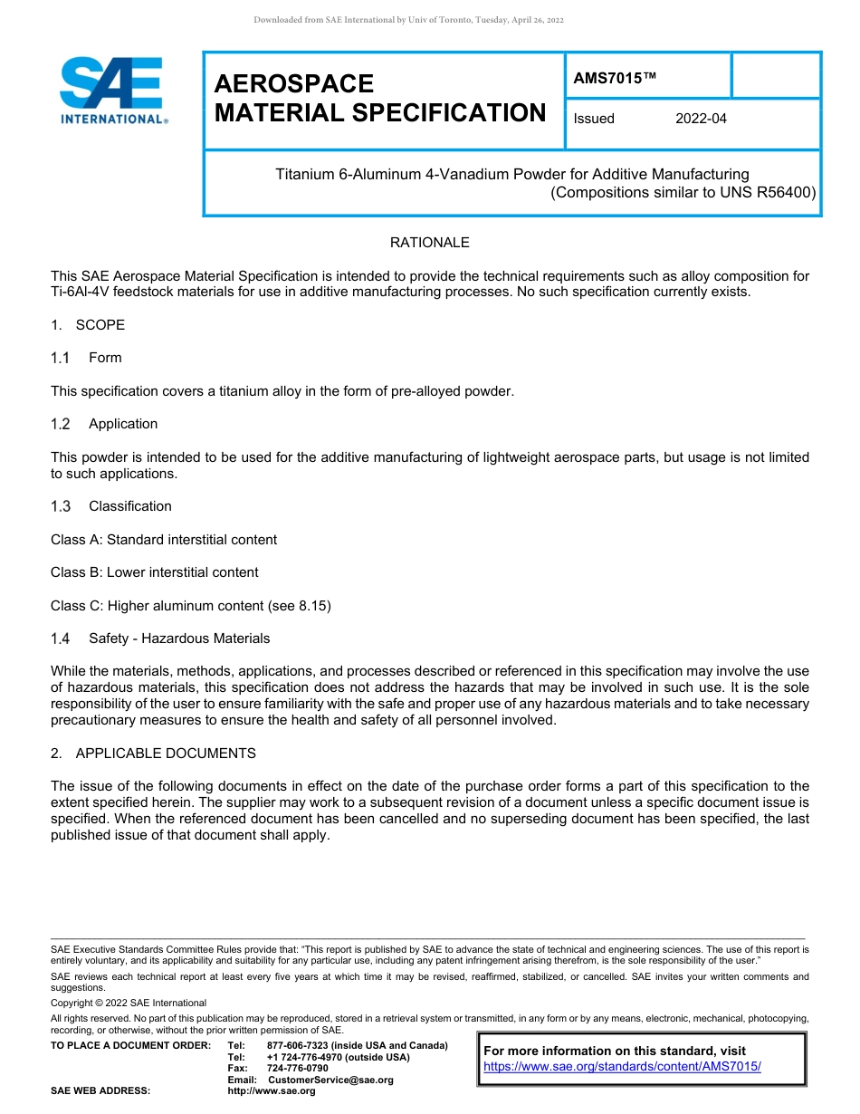 SAE AMS 7015-2022.pdf_第1页