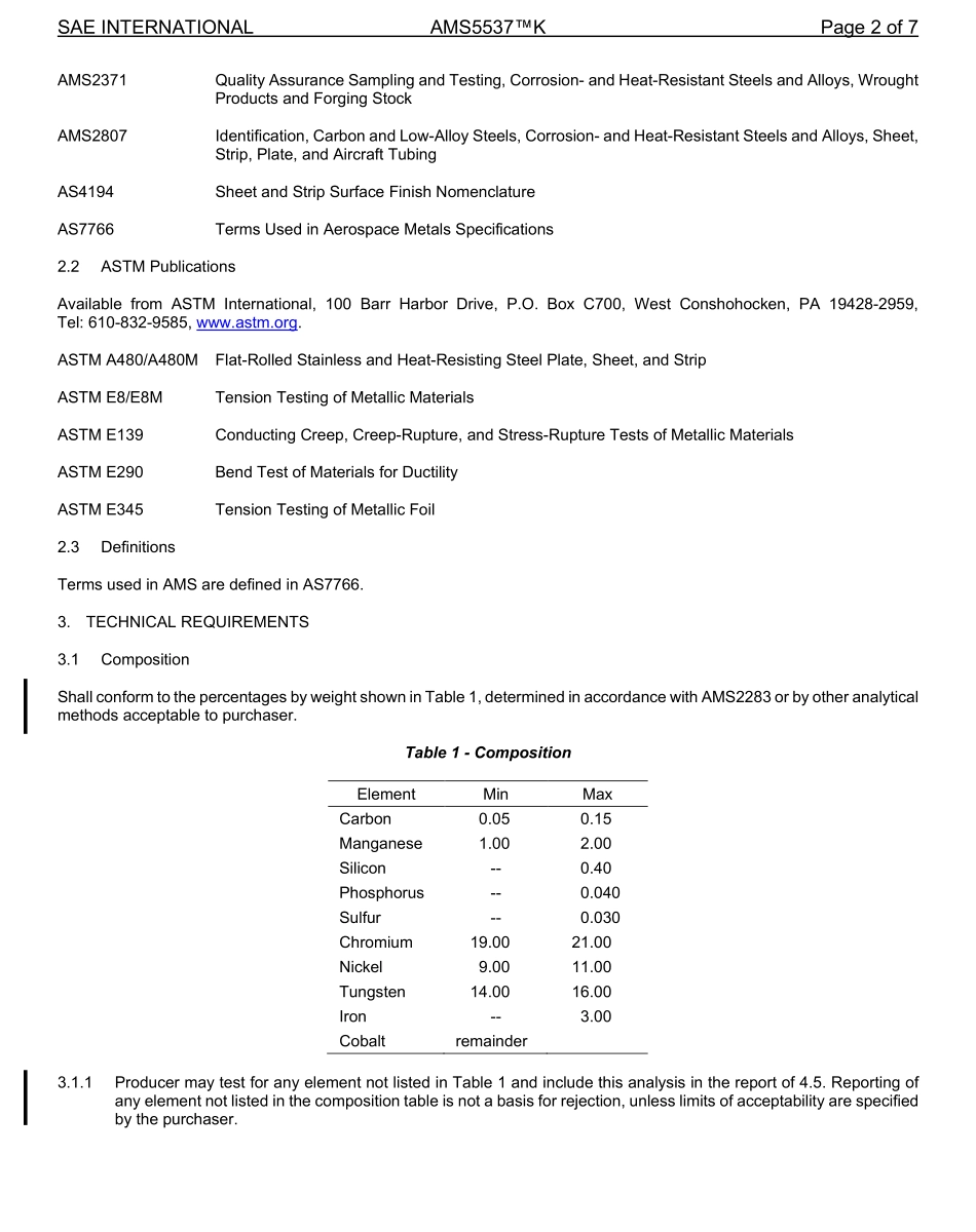 SAE AMS 5537K-2023.pdf_第2页