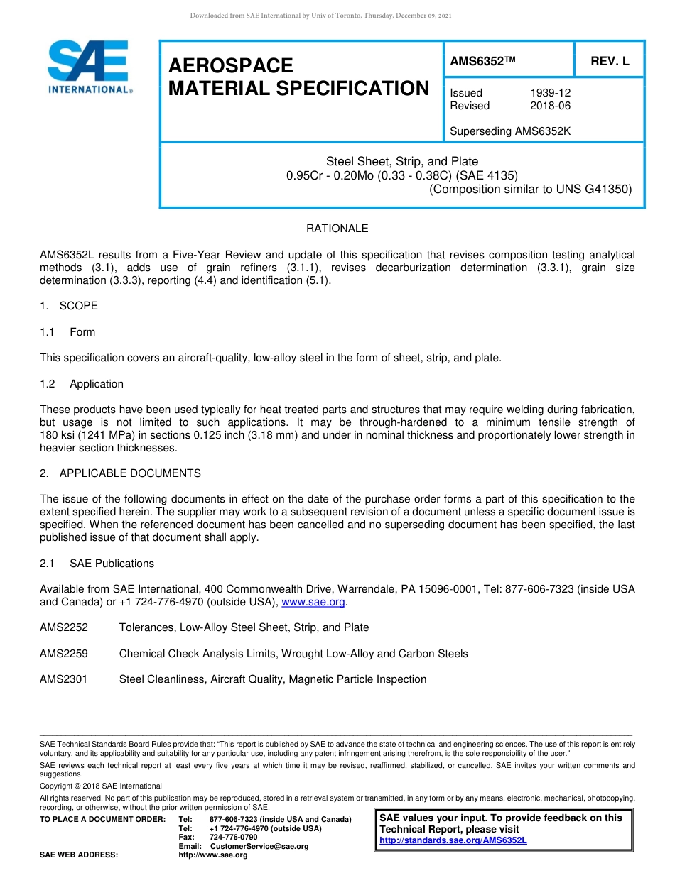 SAE AMS 6352L-2018.pdf_第1页