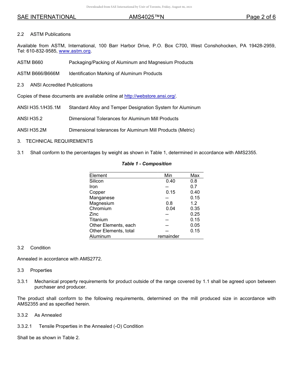 SAE AMS 4025N-2020.pdf_第2页