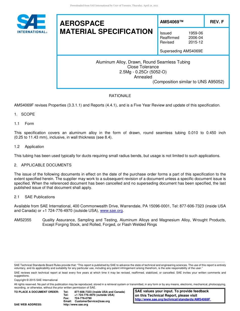 SAE AMS 4069F-2015.pdf_第1页