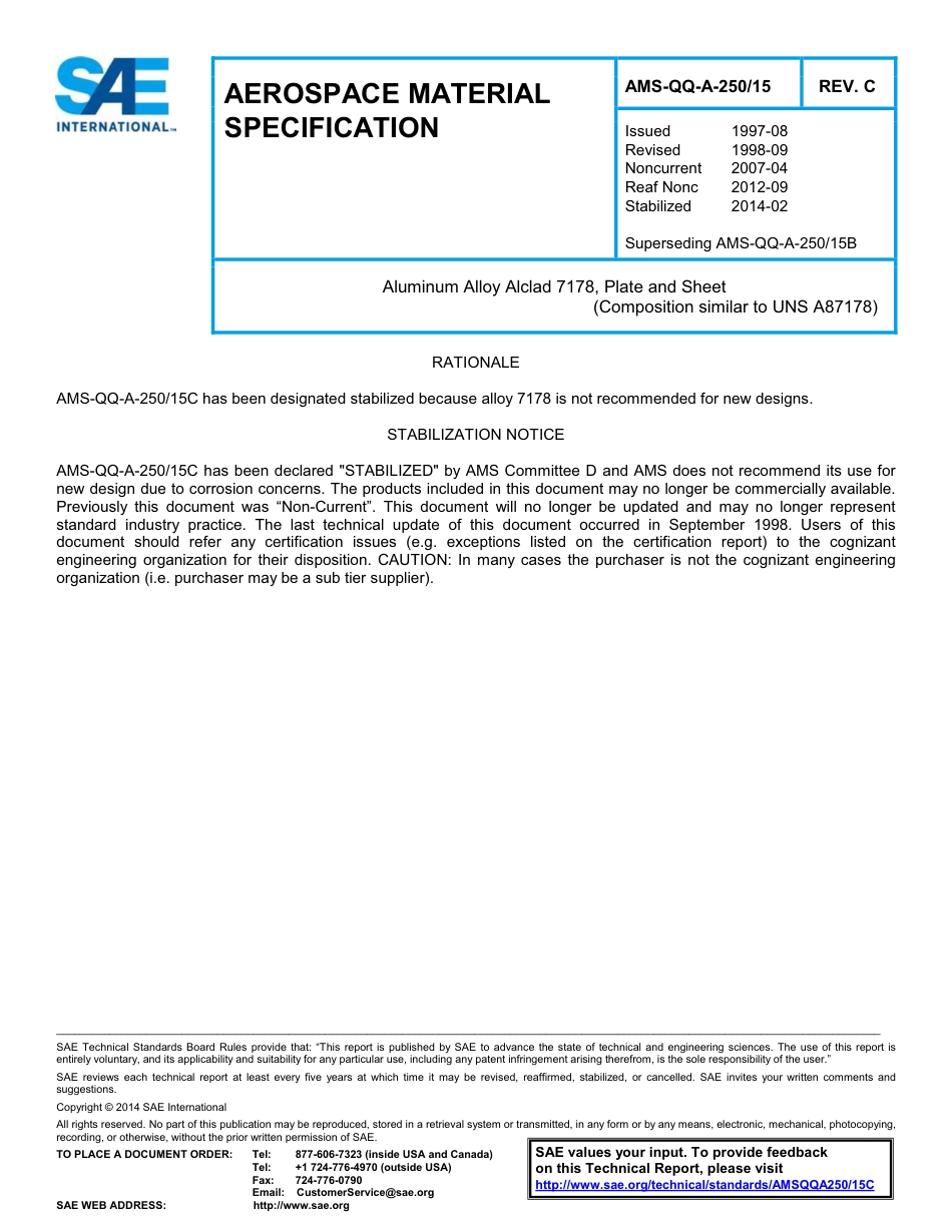 SAE AMS-QQ-A-250-15C-2014.pdf_第1页