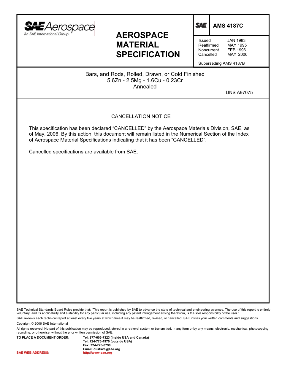 SAE AMS 4187C-2006.pdf_第1页