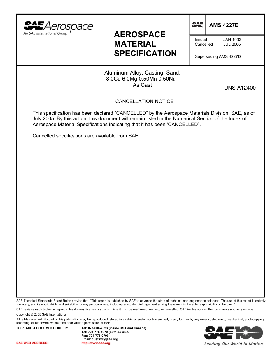 SAE AMS 4227E-2005.pdf_第1页