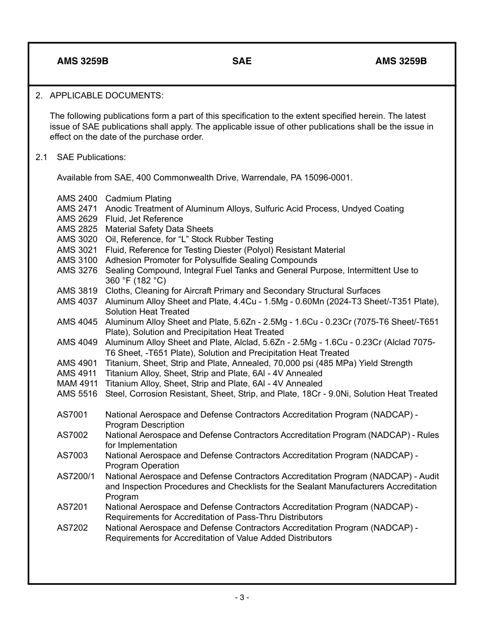 SAE AMS 3259B-2005.pdf_第3页