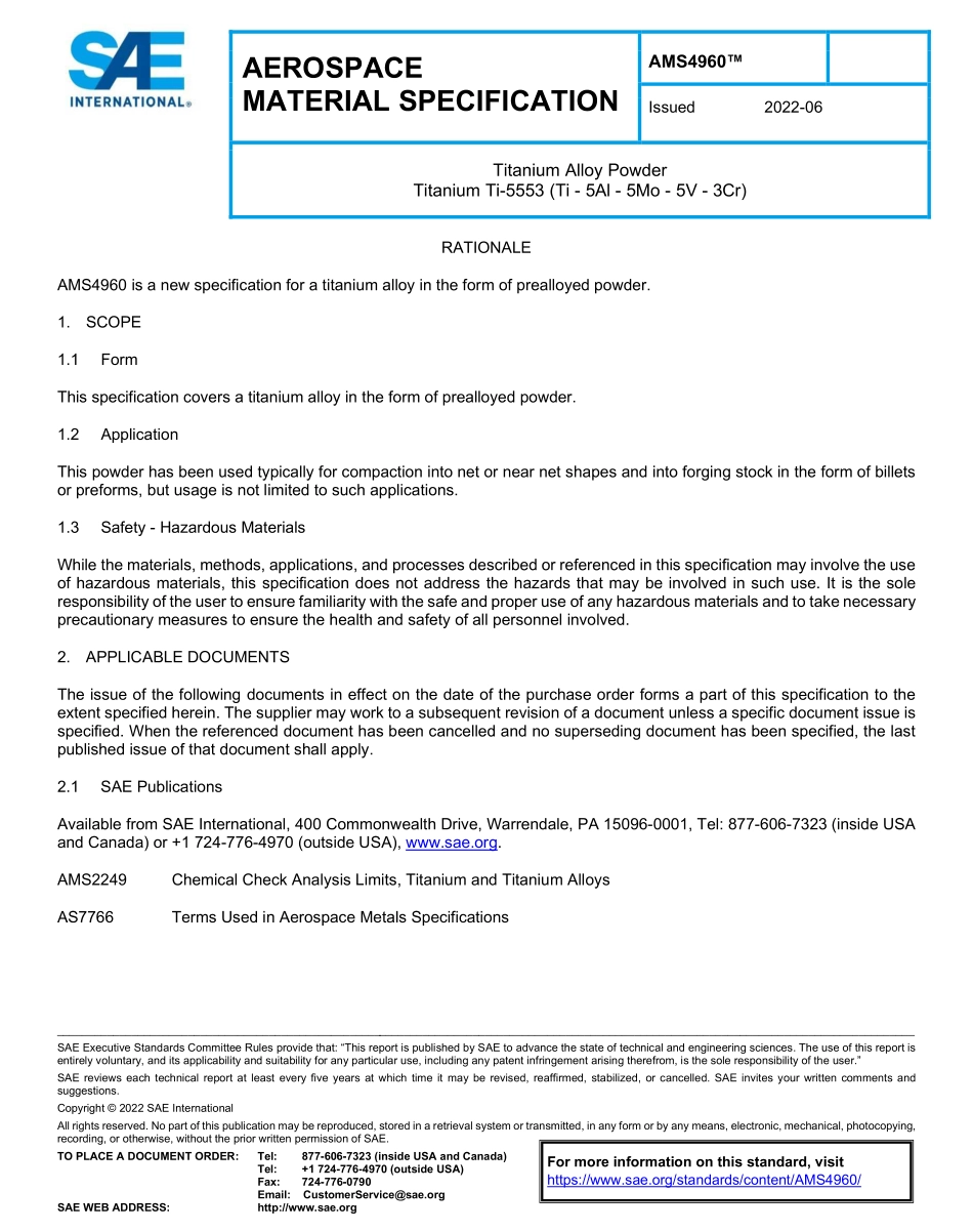 SAE AMS 4960-2022.pdf_第1页