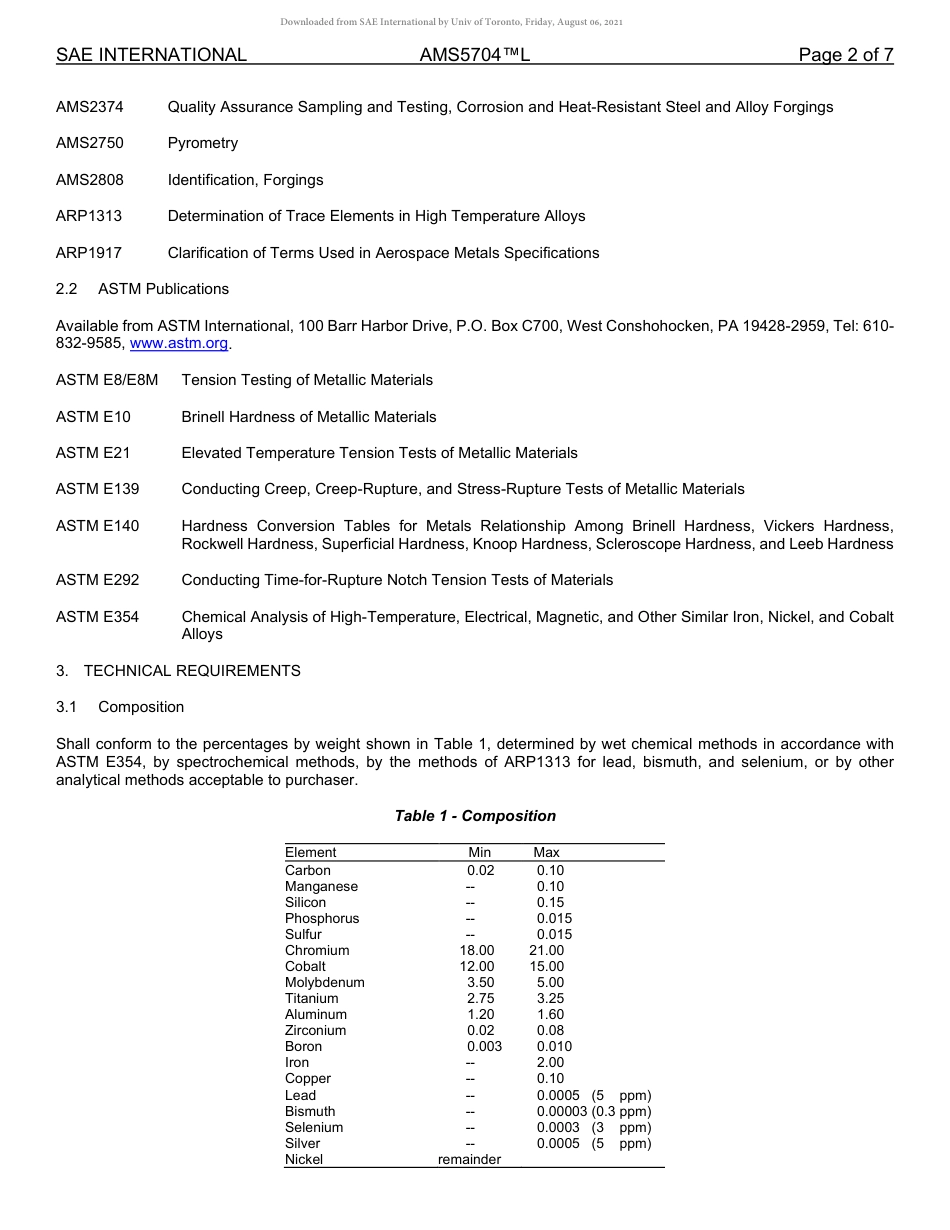SAE AMS 5704L-2020.pdf_第2页