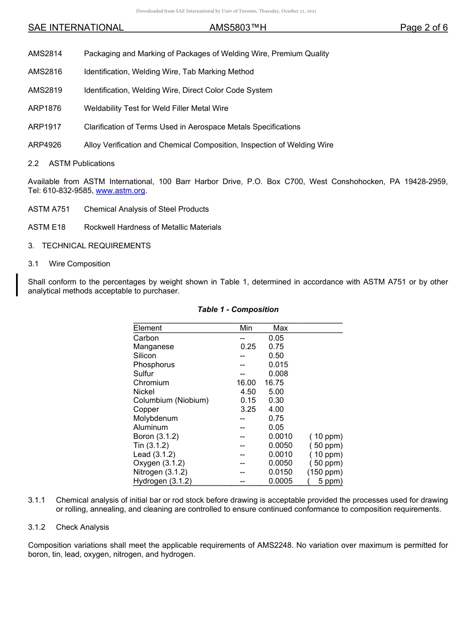 SAE AMS 5803H-2021.pdf_第2页