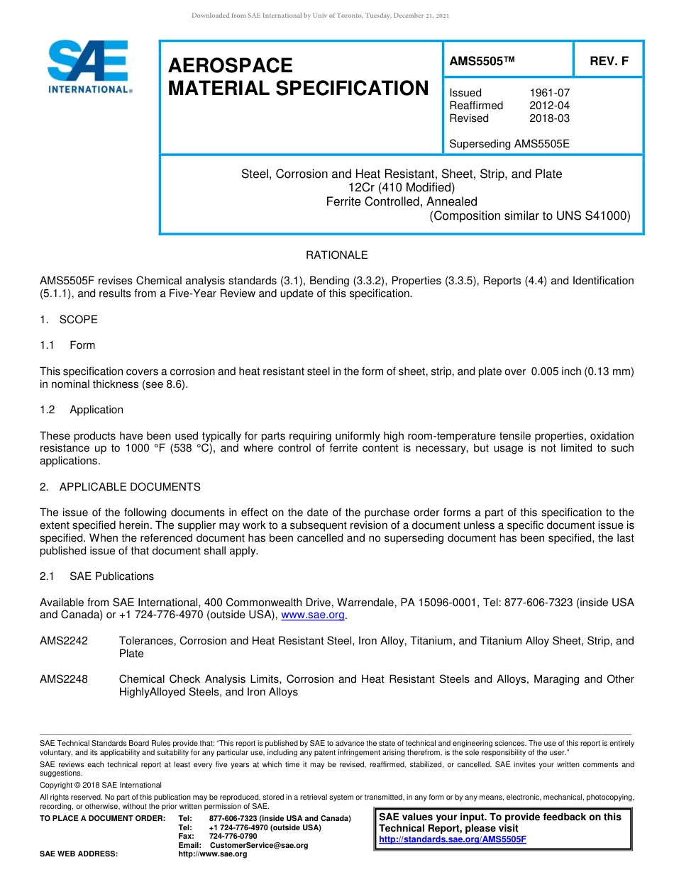 SAE AMS 5505F-2018.pdf_第1页