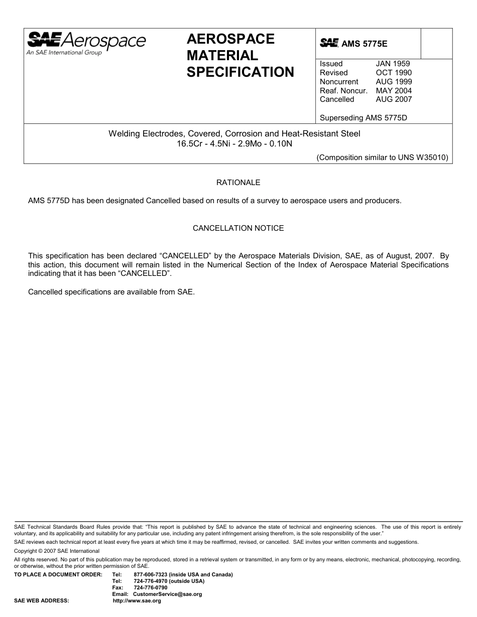 SAE AMS 5775E-2007.pdf_第1页