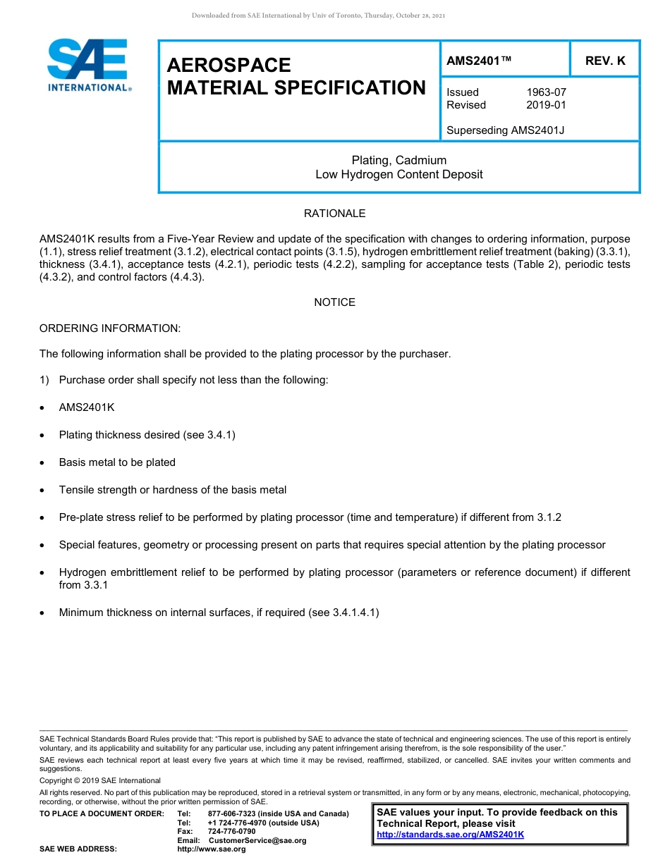 SAE AMS 2401K-2019.pdf_第1页