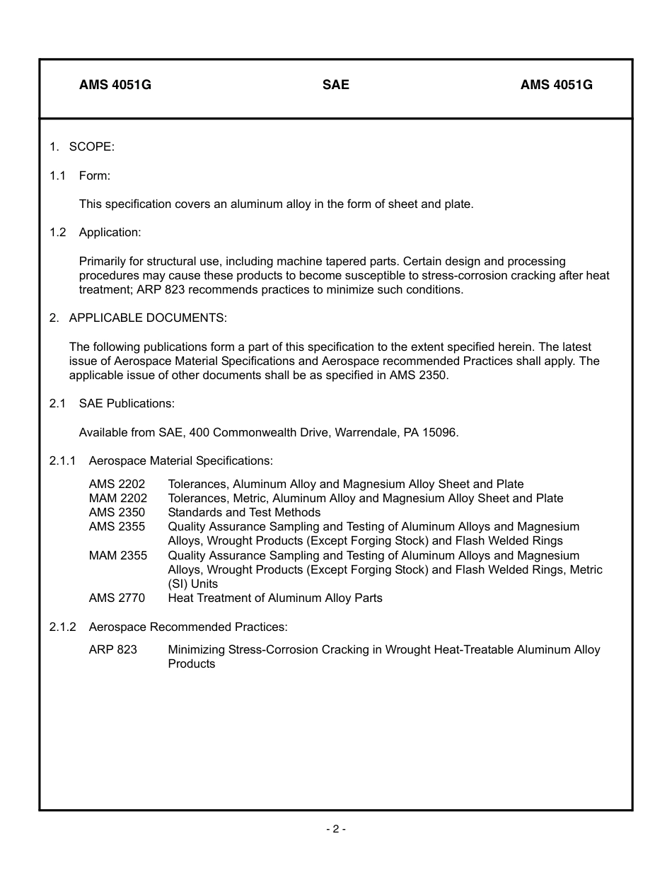 SAE AMS 4051G-2005.pdf_第2页