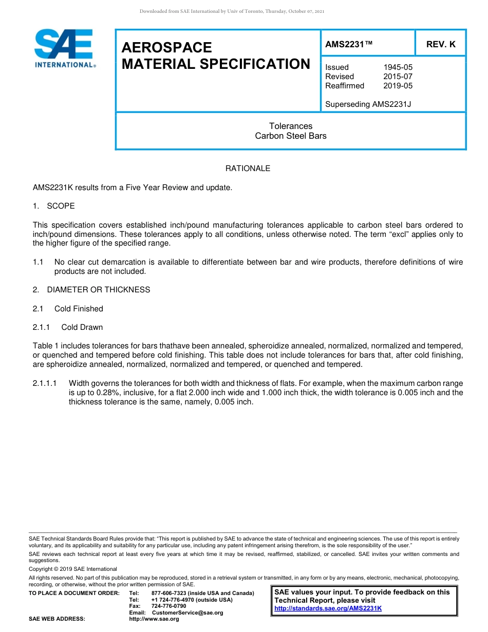 SAE AMS 2231K-2019.pdf_第1页