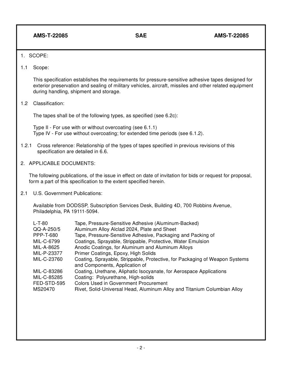 SAE AMS-T-22085-1999.pdf_第3页