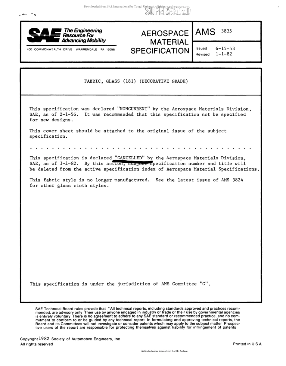 SAE AMS 3835-1982 scan.pdf_第1页