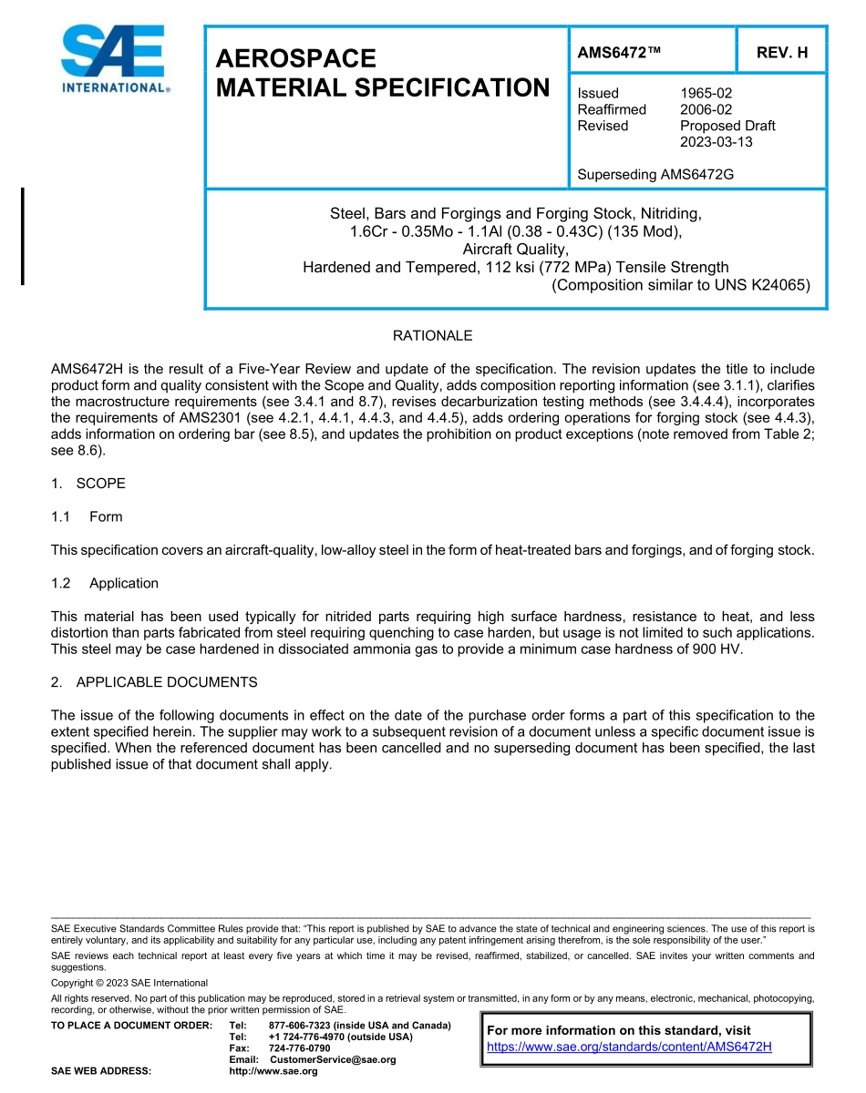 SAE AMS 6472H-2023.pdf_第1页