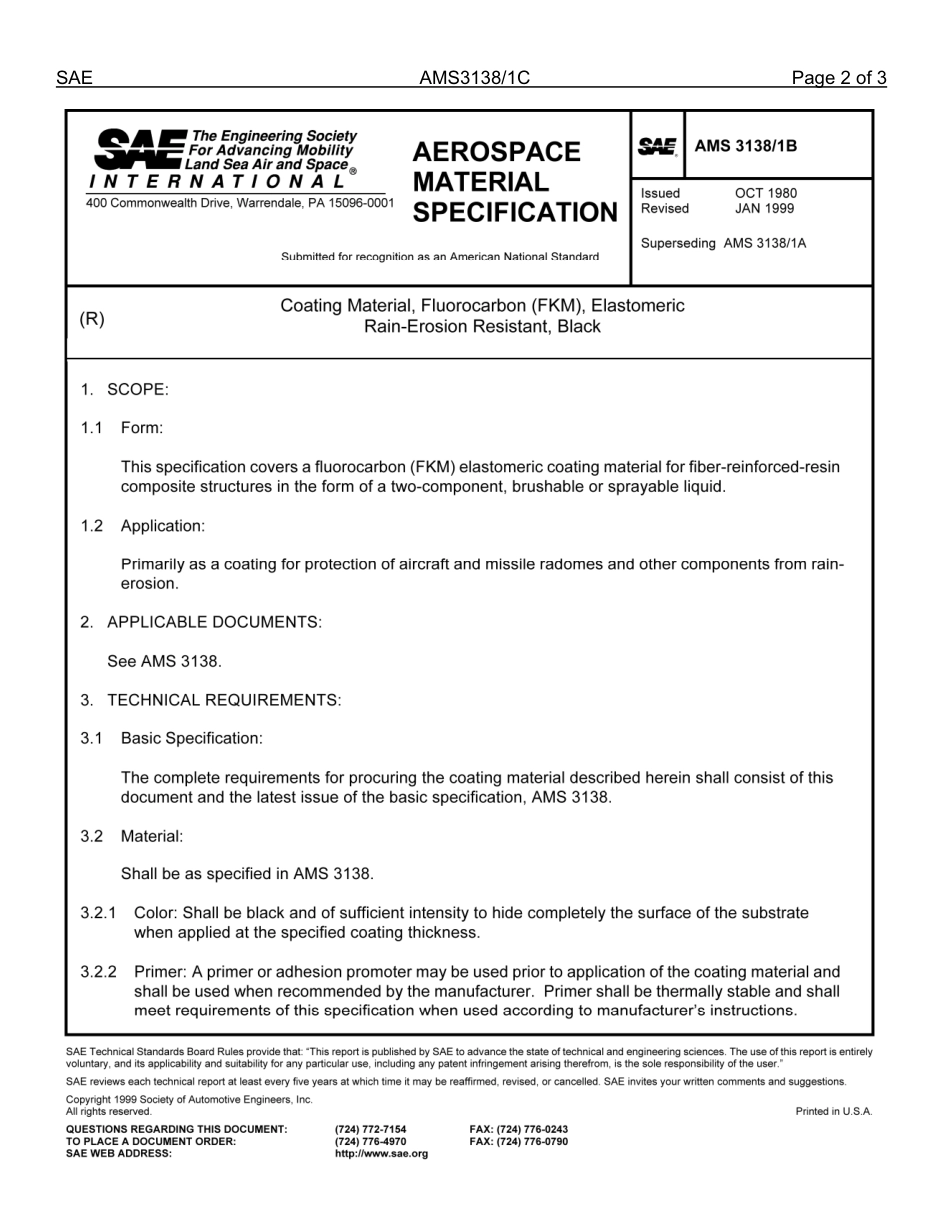SAE AMS 3138-1C-2009.pdf_第2页