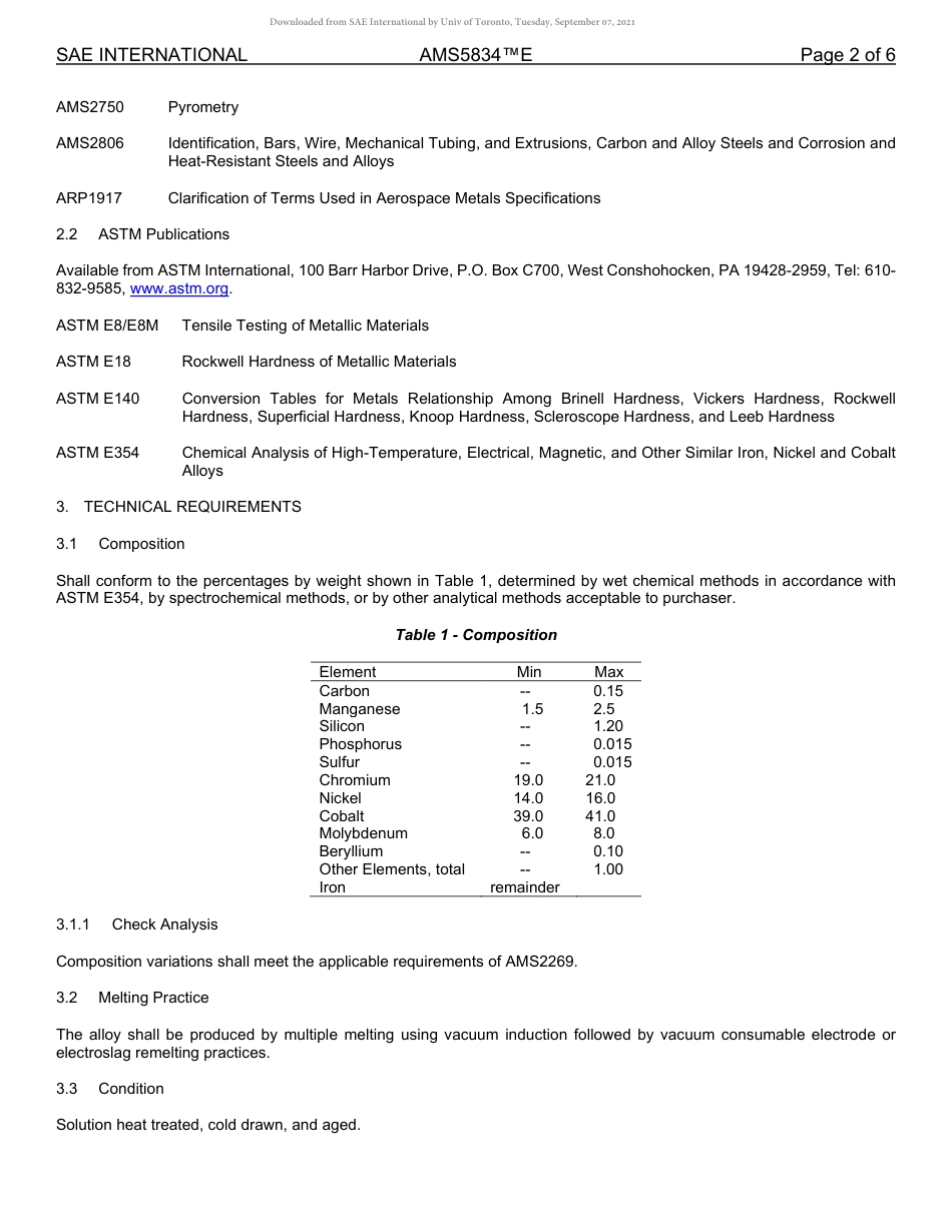 SAE AMS 5834E-2019.pdf_第2页