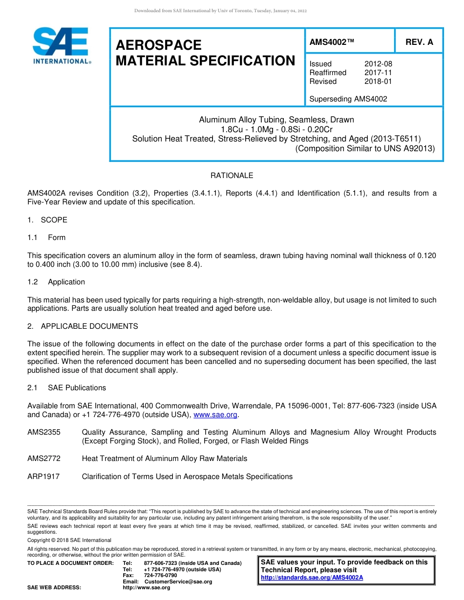 SAE AMS 4002A-2018.pdf_第1页