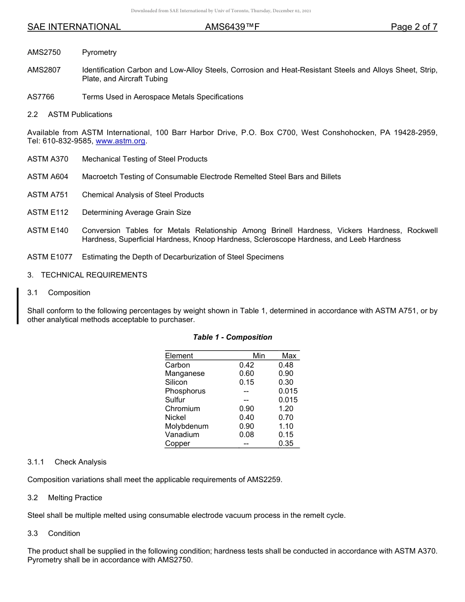 SAE AMS 6439F-2021.pdf_第2页