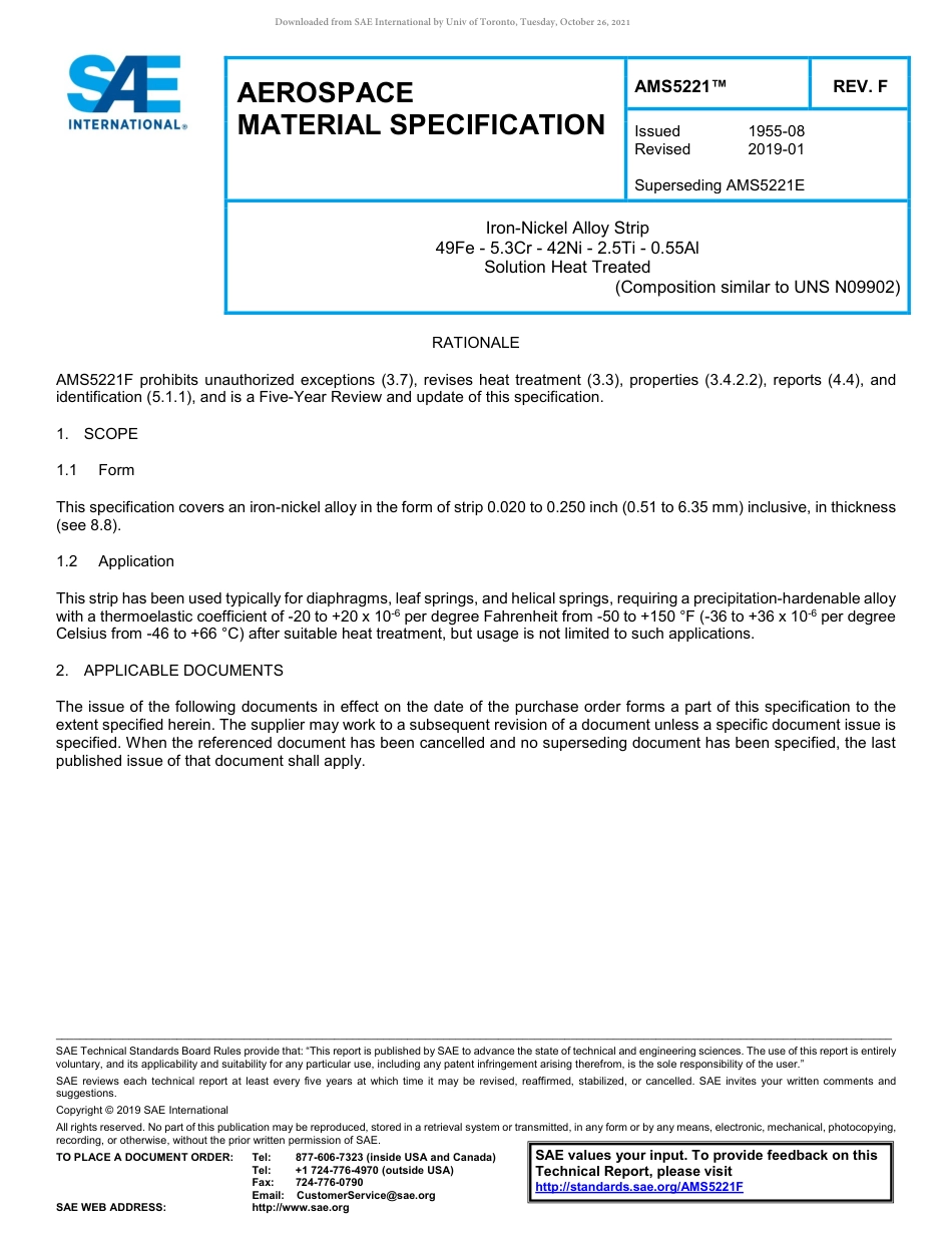 SAE AMS 5221F-2019.pdf_第1页