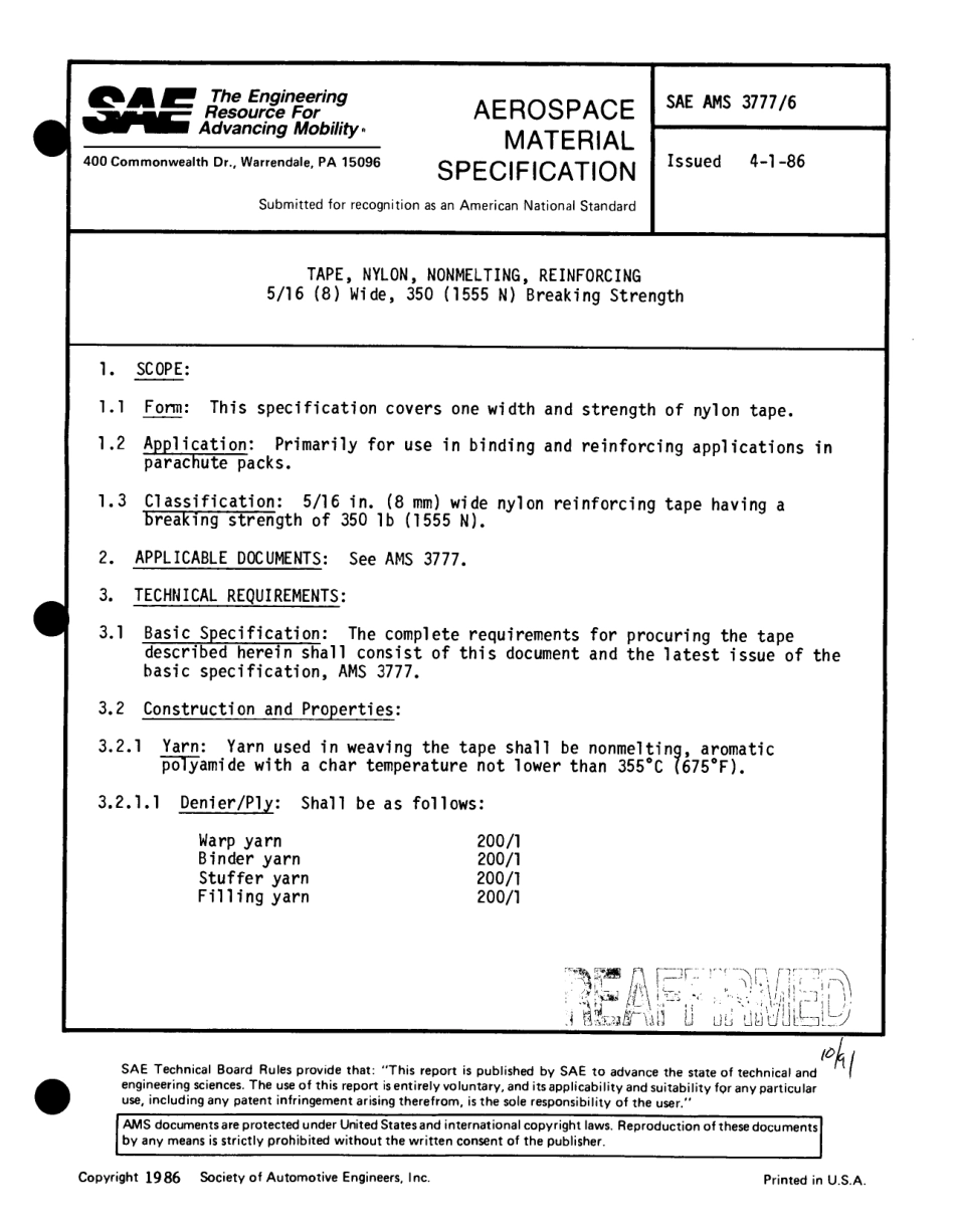 SAE AMS 3777-6B-1995 scan.pdf_第2页