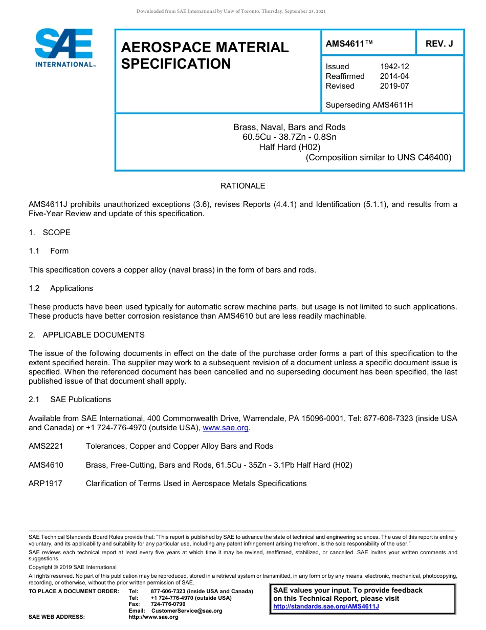 SAE AMS 4611J-2019.pdf_第1页