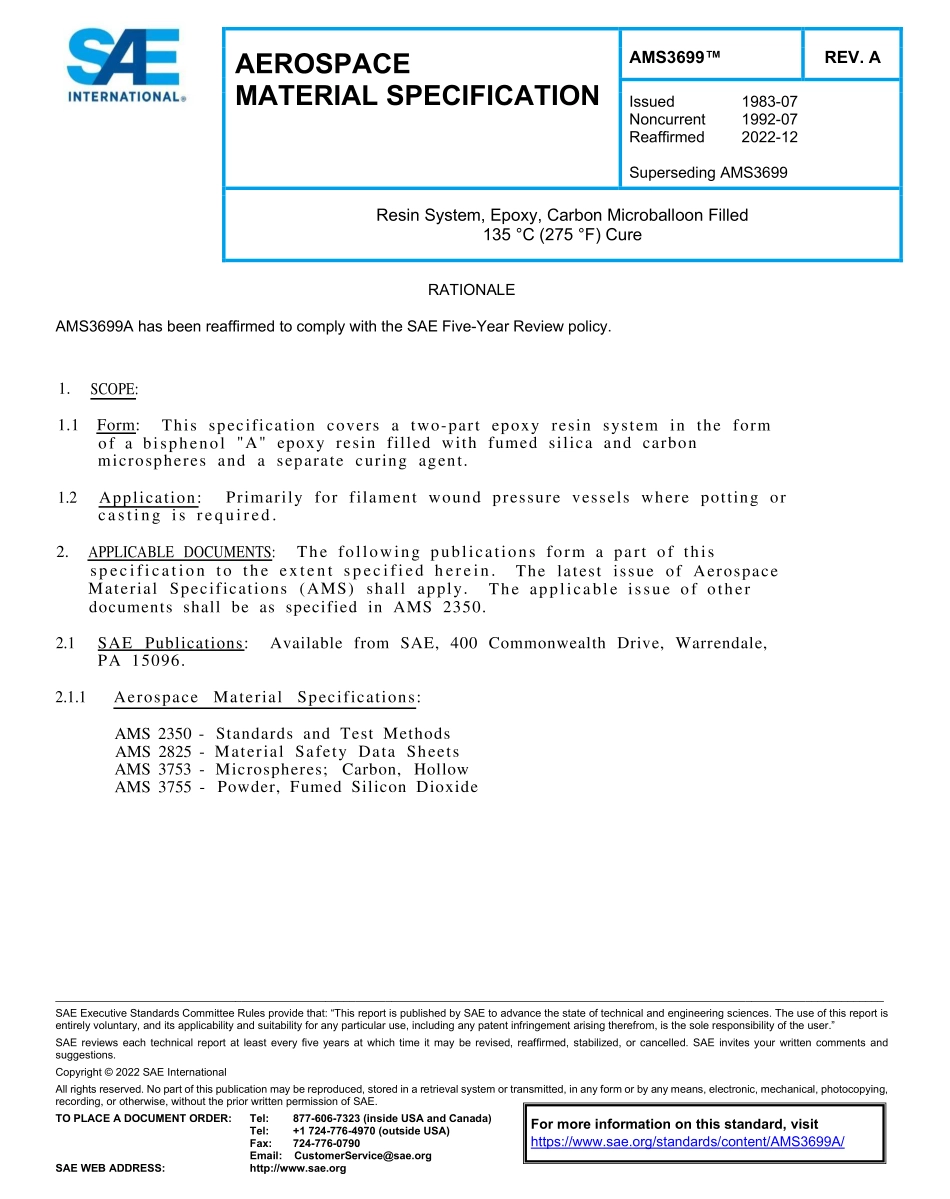 SAE AMS 3699A-2022.pdf_第1页