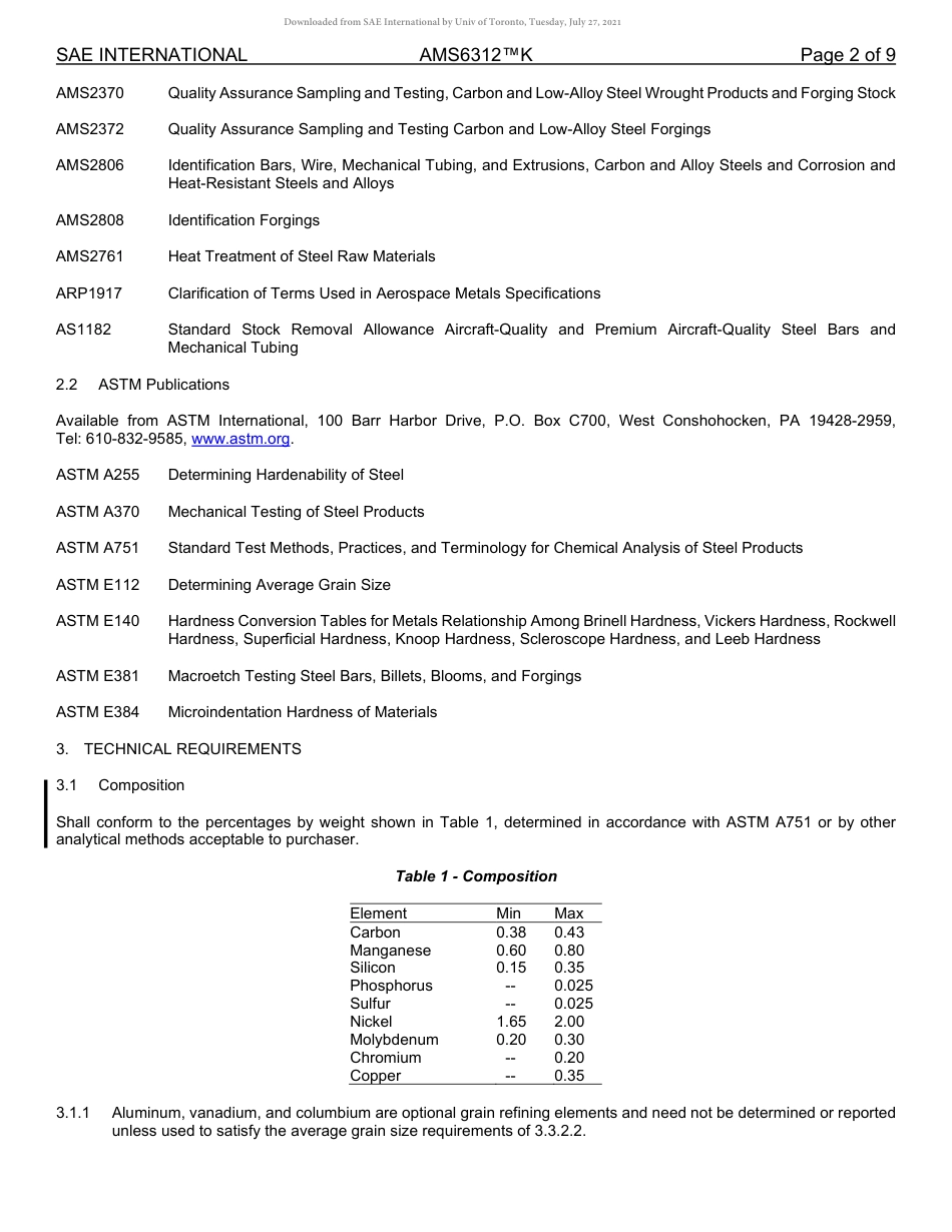 SAE AMS 6312K-2020.pdf_第2页
