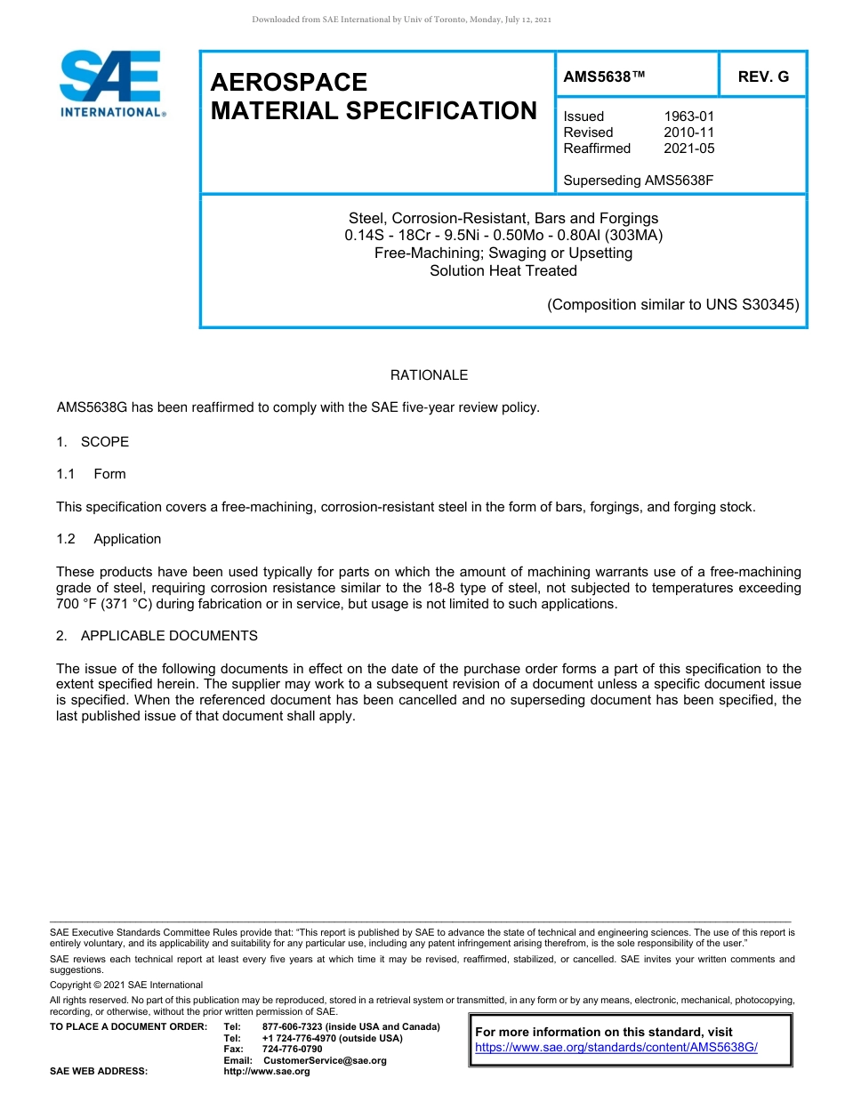 SAE AMS 5638G-2021.pdf_第1页
